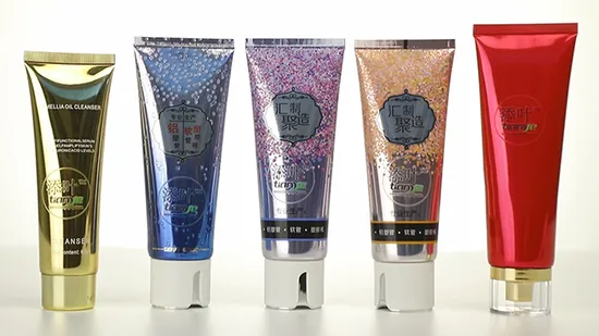 Tubo per packaging cosmetico sostenibile realizzato al 100% in plastica PP, 150 ml