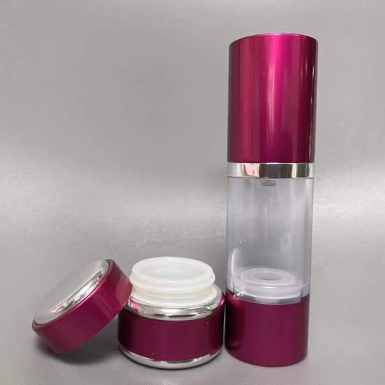 15ml 30ml 50ml PP plastica all'ingrosso perle rotte essenza di perla imballaggio cosmetico siero allume bottiglia pompa airless