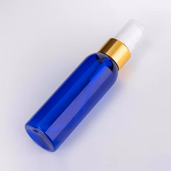 Flacone spray vuoto in plastica da 100 ml, 120 ml, 200 ml, 250 ml per lozione airless per animali domestici, profumo cosmetico/shampoo/igienizzante per le mani/contagocce per olio per capelli, flacone rotondo con pompa per schiuma